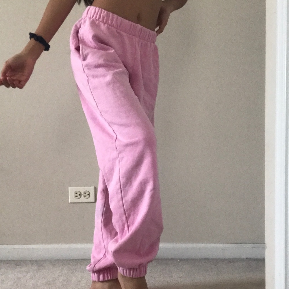 bubblegum pink brandy rosa sweatpants